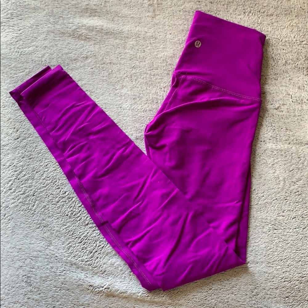 Purple lululemon leggings